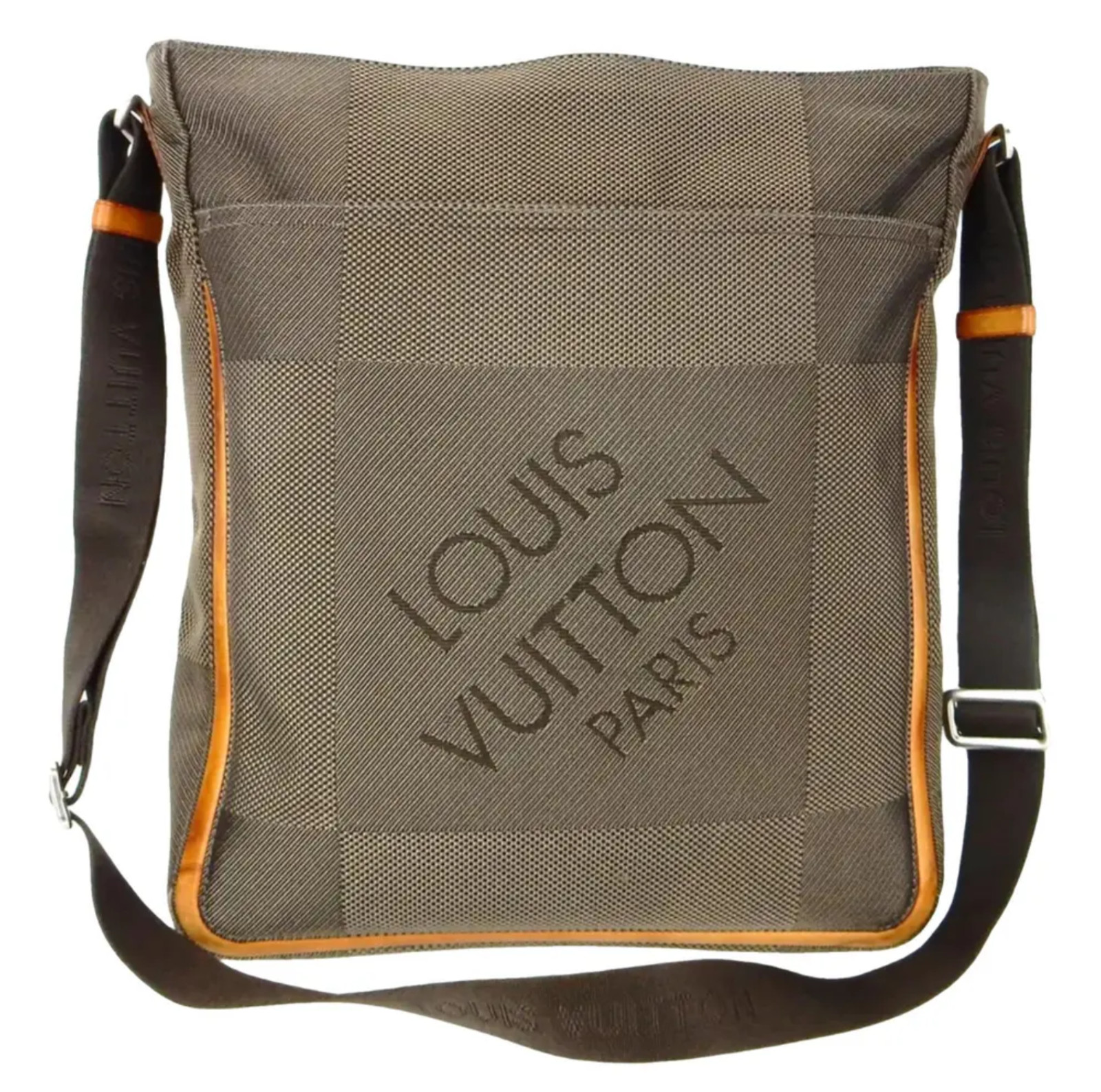 LOUIS VUITTON Brown Damier Geant Compagnon Messenger Crossbody Bag France