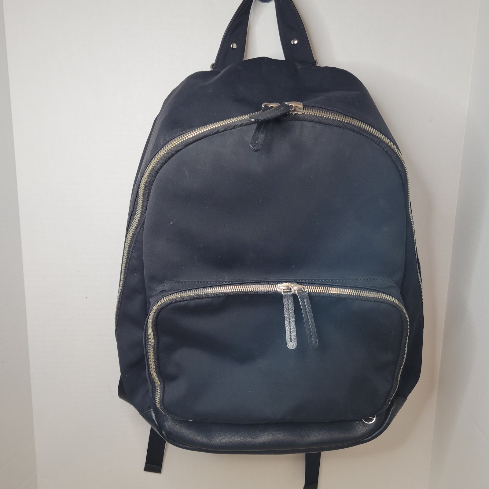 Haerfest x Mercedes-Benz Large Black Nylon Backpack Laptop Travel Bag
