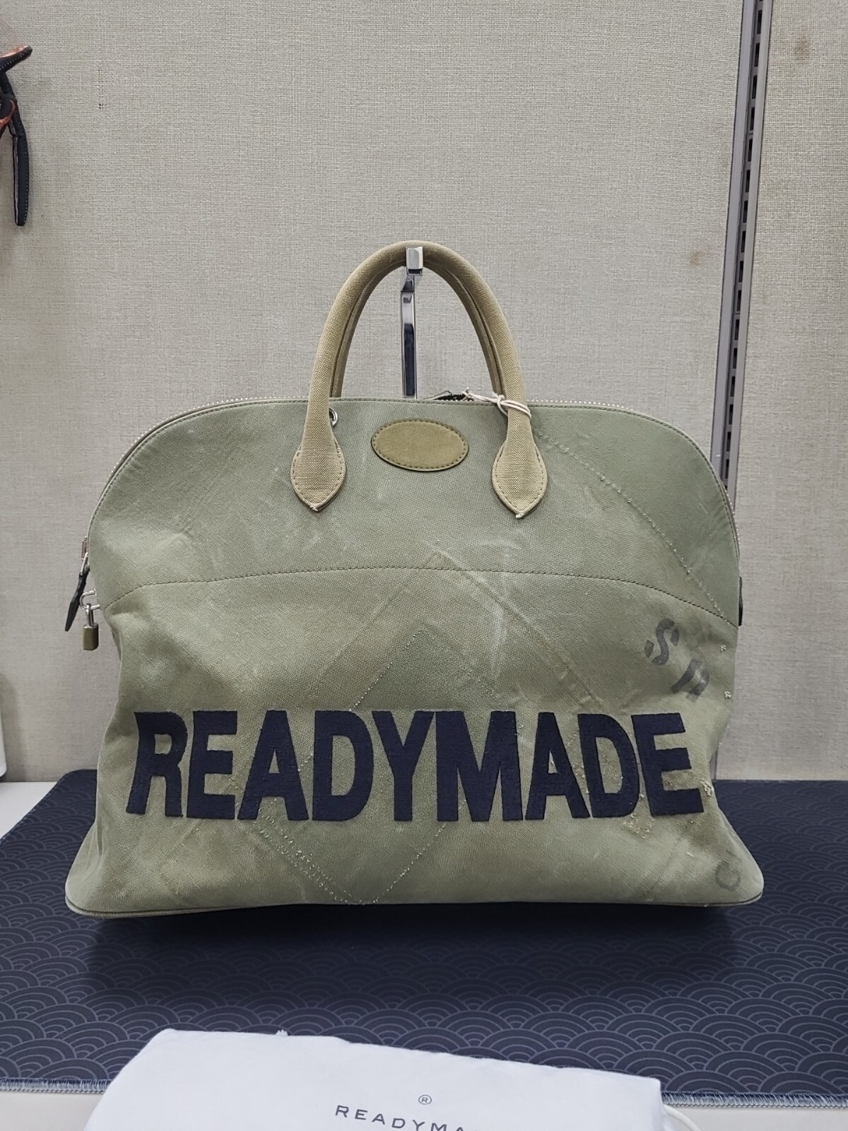 Authentic Readymade Daily Bag Made from US Army Duffle Bag Green