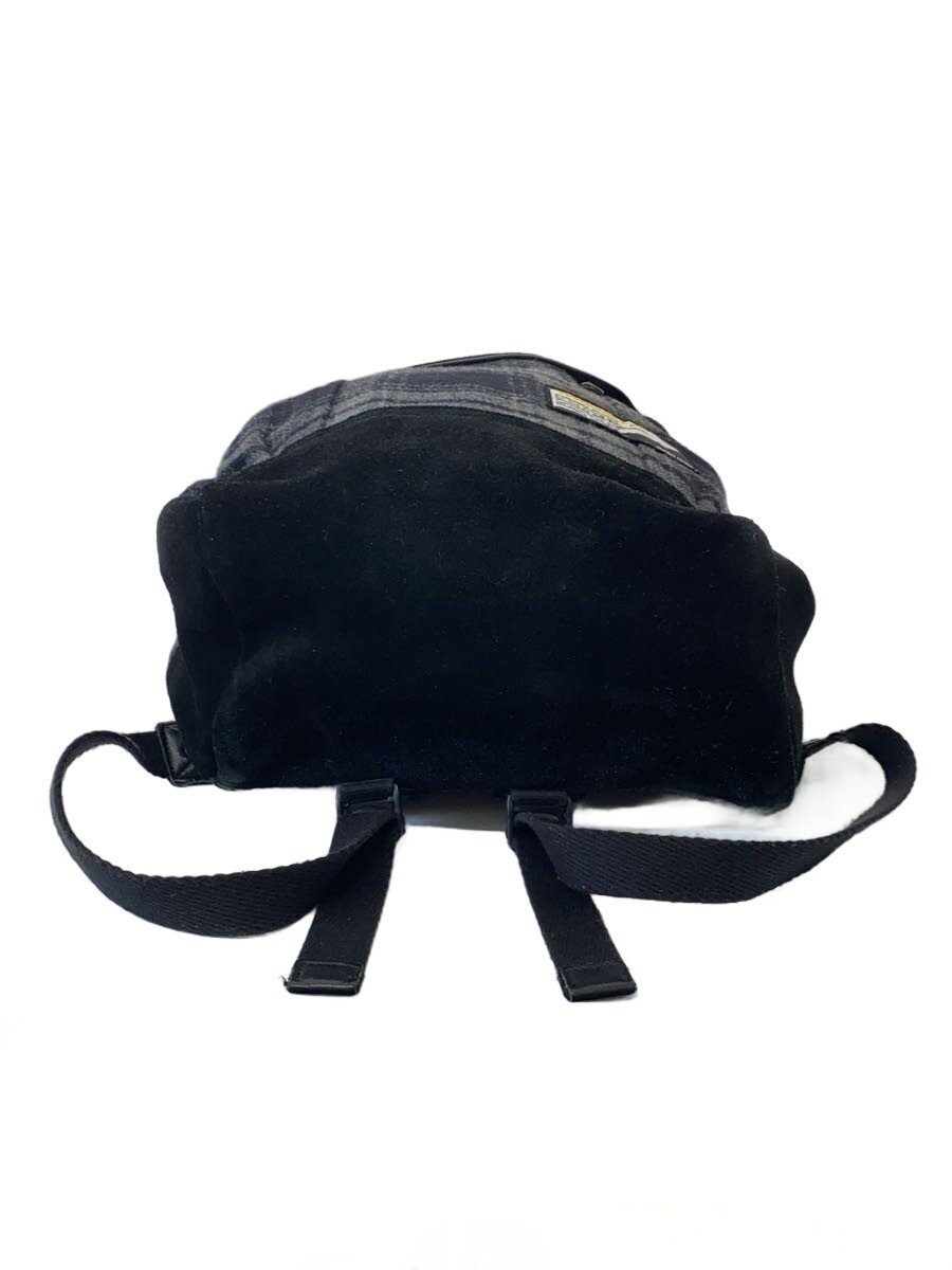 MSPC (master-piece) Suede Backpack, Gray Check 01010-W