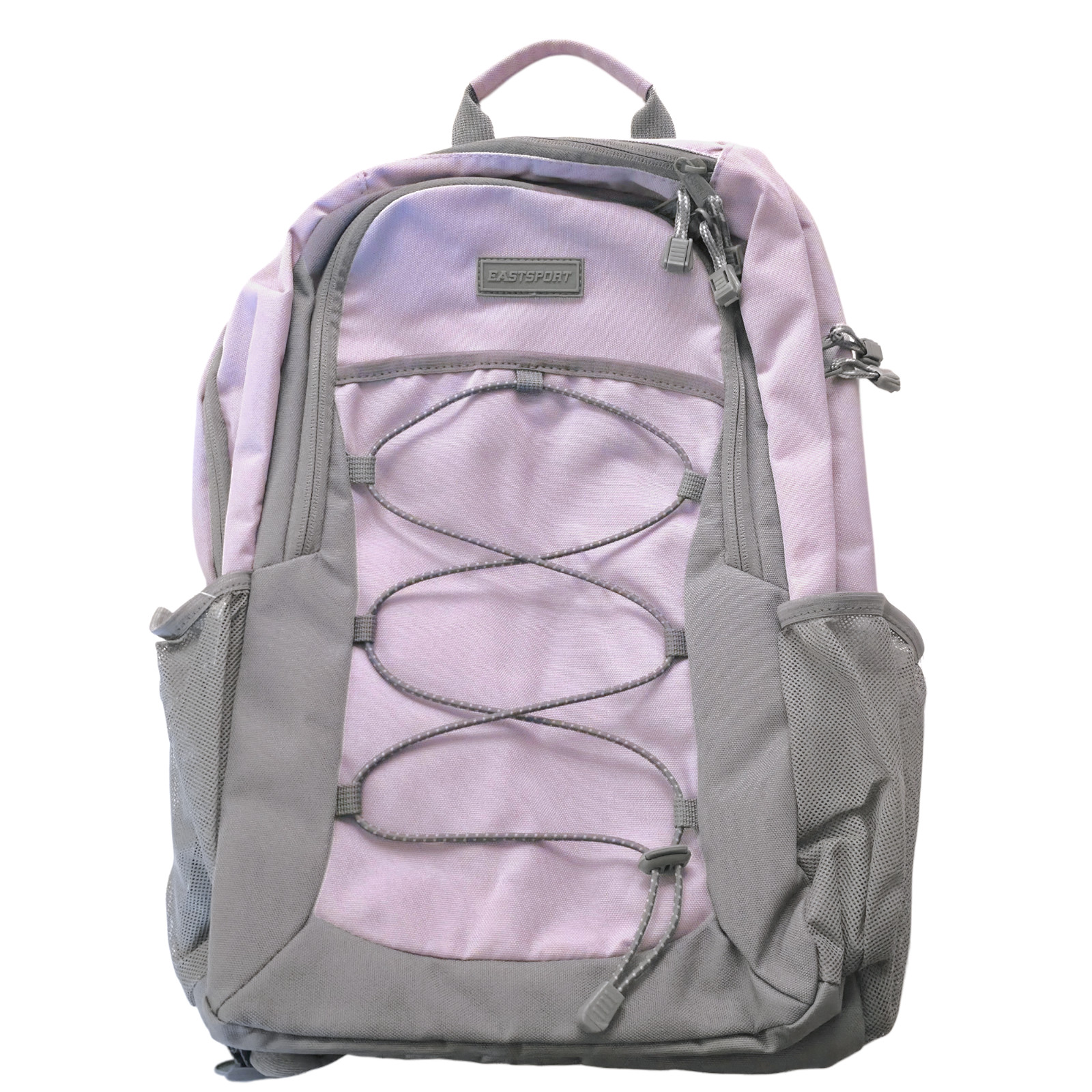 Eastsport Unisex Apex Sport 18″ Backpack, Thistle Purple Gray – New With Tags