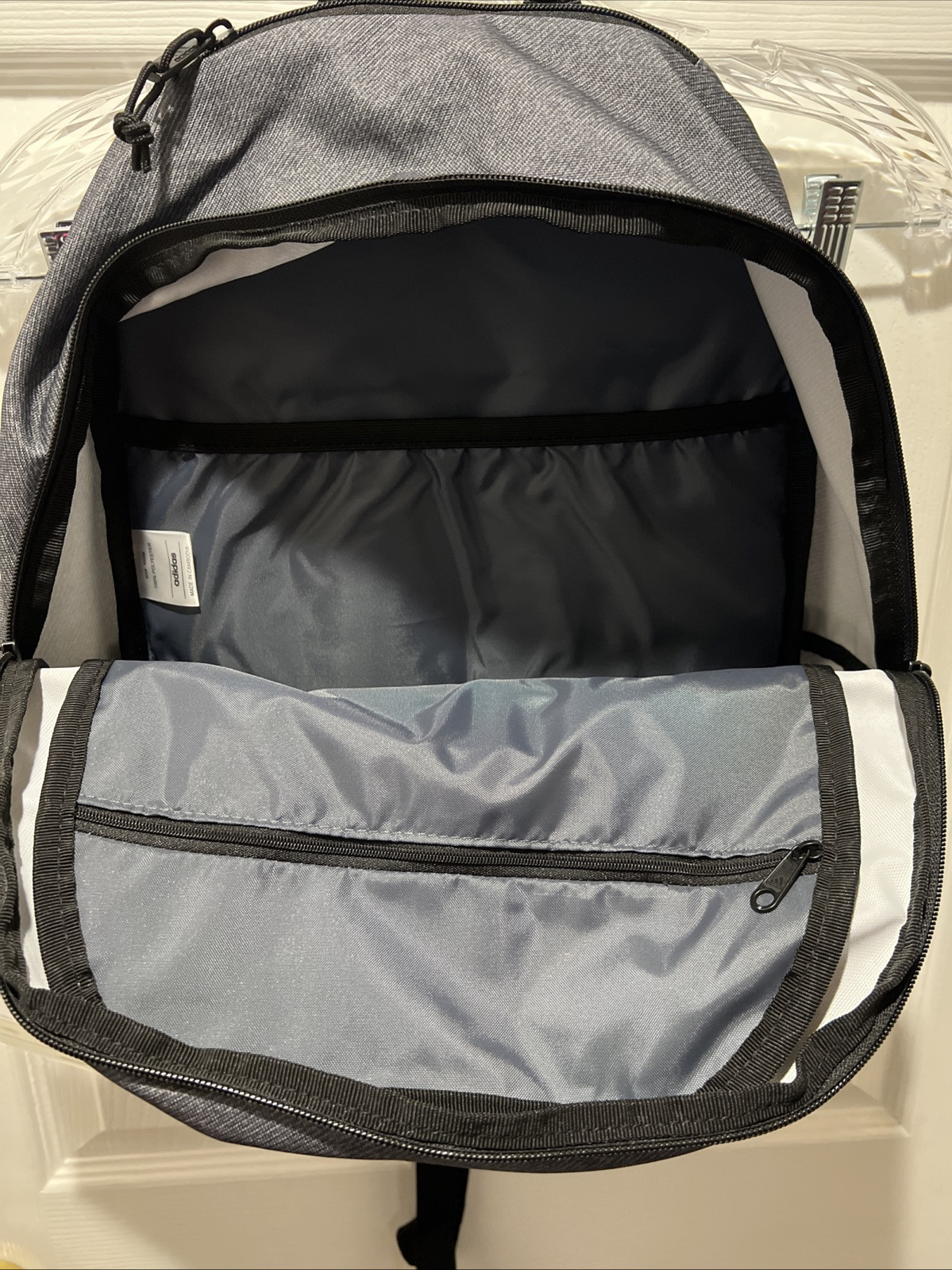 Adidas Classic 3S 5 Backpack NWT Gray And Black