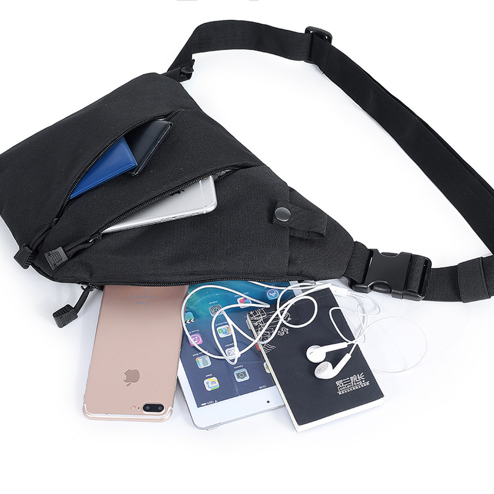 Waterproof Personal Shoulder Anti Theft Pocket Bag Men Portable Travel Casual