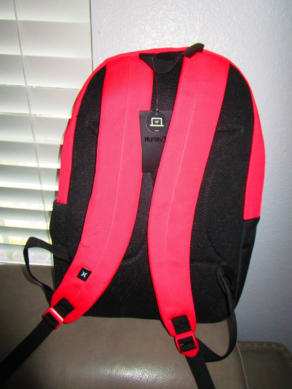 New HURLEY Black Backpack