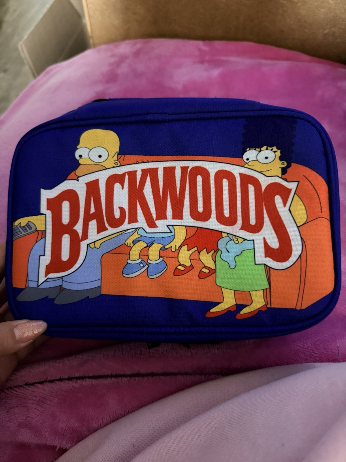 Backwoods Smell-Proof Simpsons Lock Pouch Bag