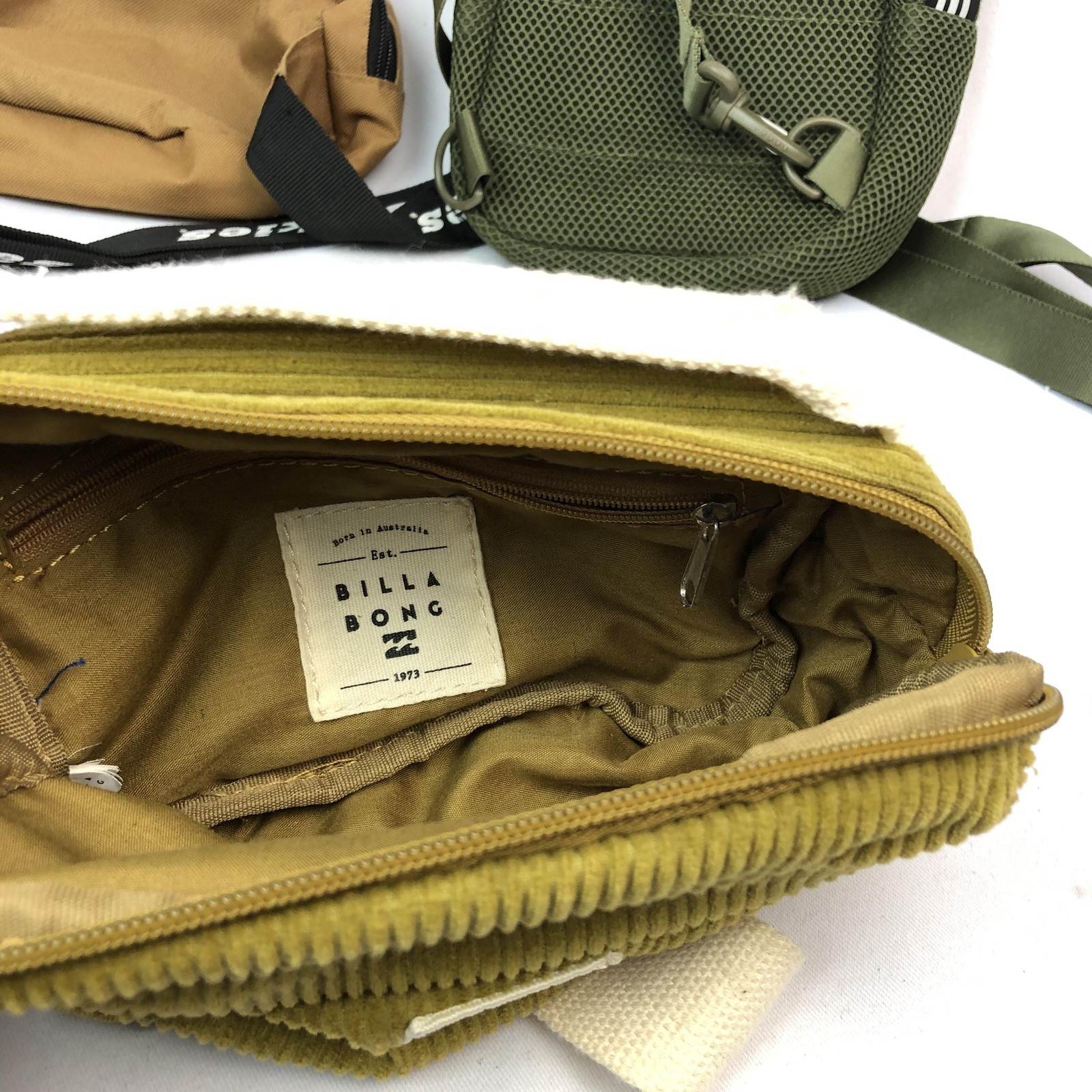 Adidas Billabong Dickies Volcom Belt Bag Fanny Pack Lot Of 4 Unisex Small READ