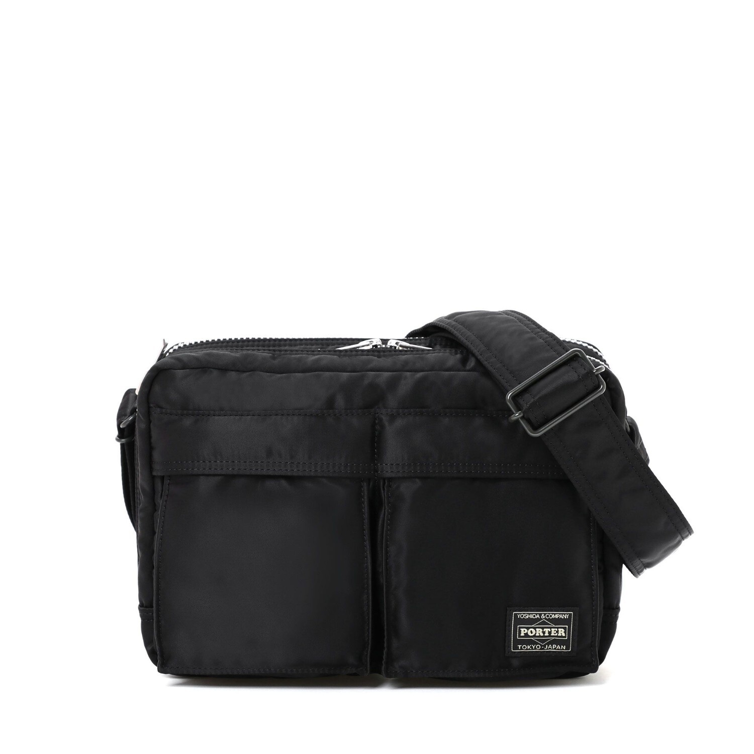 PORTER TANKER SLING BAG W zip 622-15154 Black Yoshida & Co. Tokyo 2024