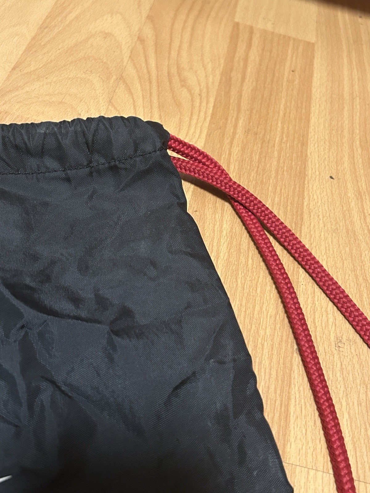 Nike N7 Drawstring Bag BZ9708 -001 Black Yellow Red