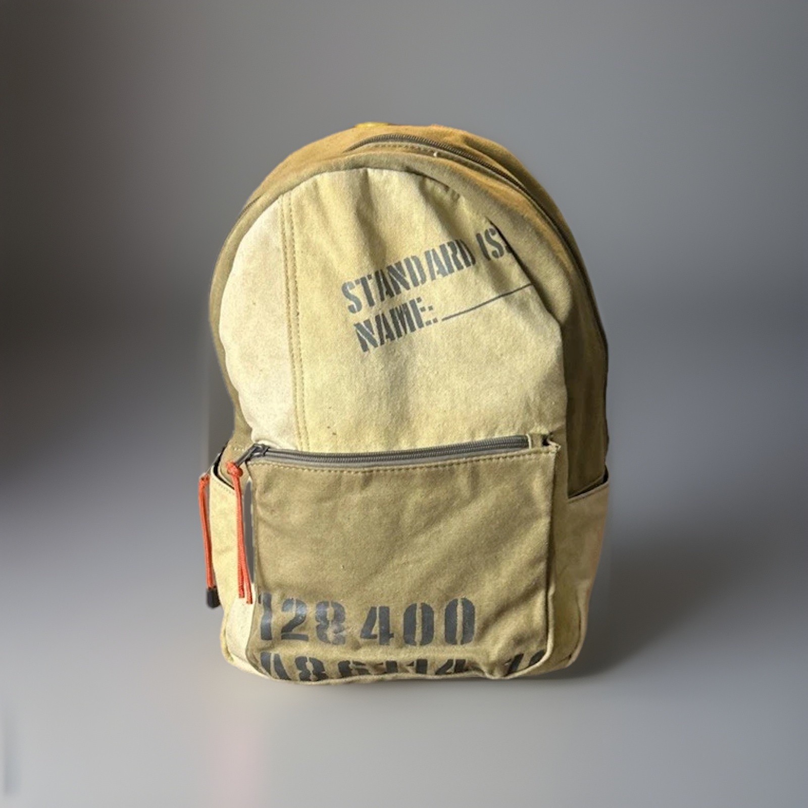 Art Class Military Style Canvas Backpack Standard Issue Tactical Utility