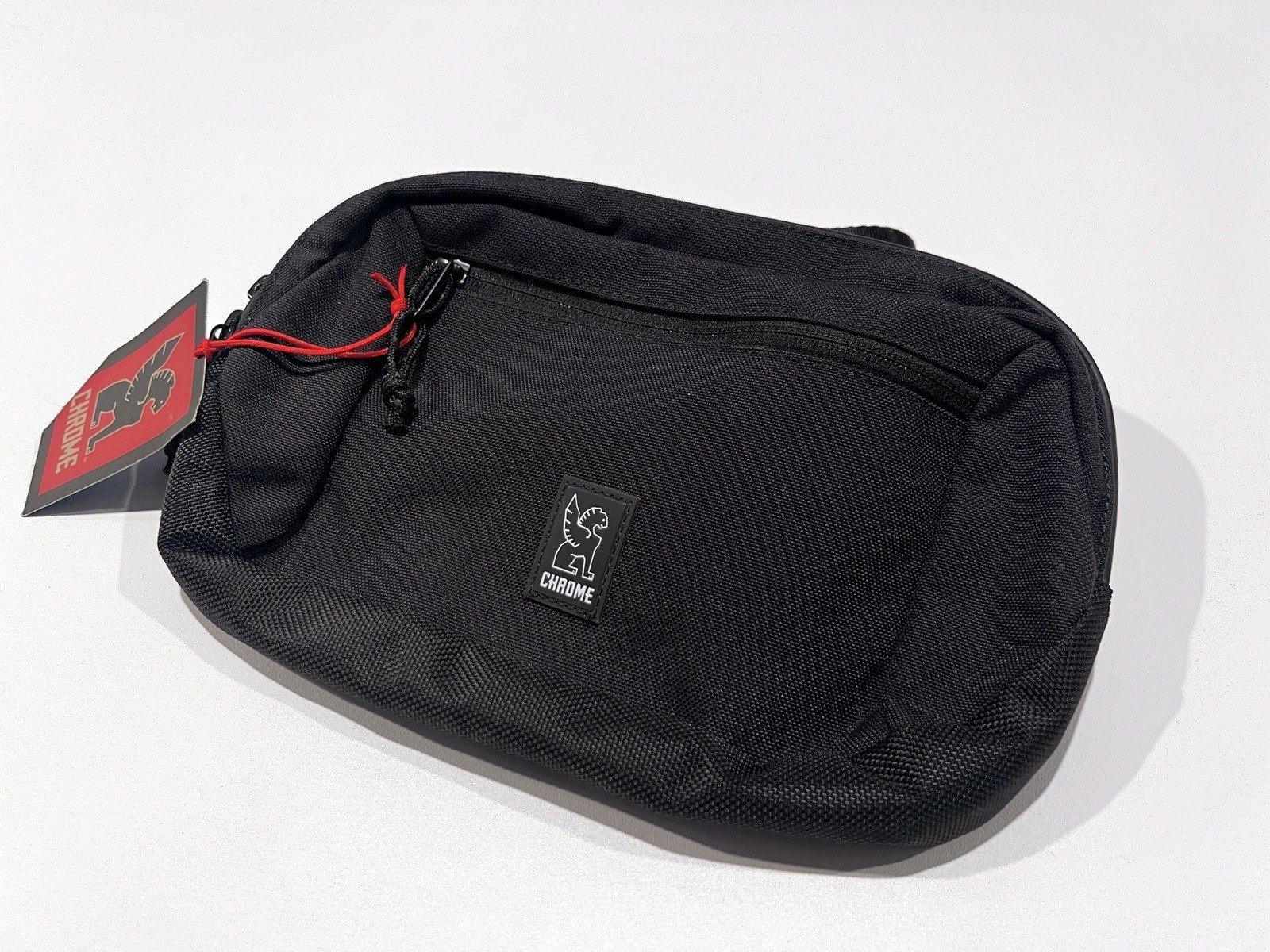 Chrome Industries – Ziptop Waistpack – Black – 3 Liter Capacity