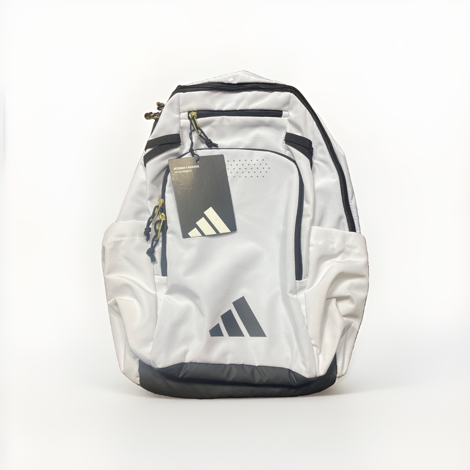 Adidas Defender 5 Backpack White/gold Metallic/black