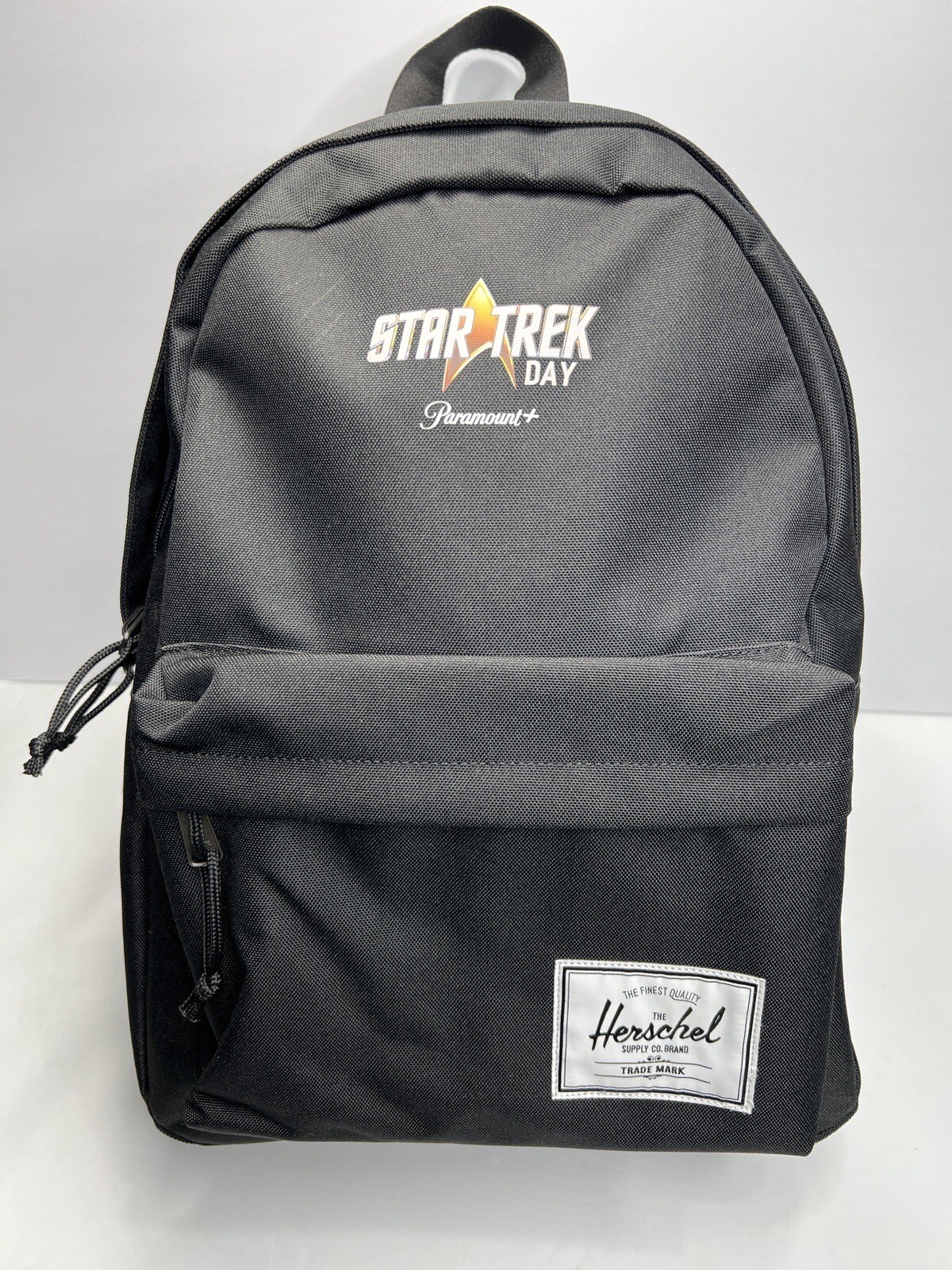 Herschel Classic Backpack School Bag Star Trek Day Paramount + Logo Black