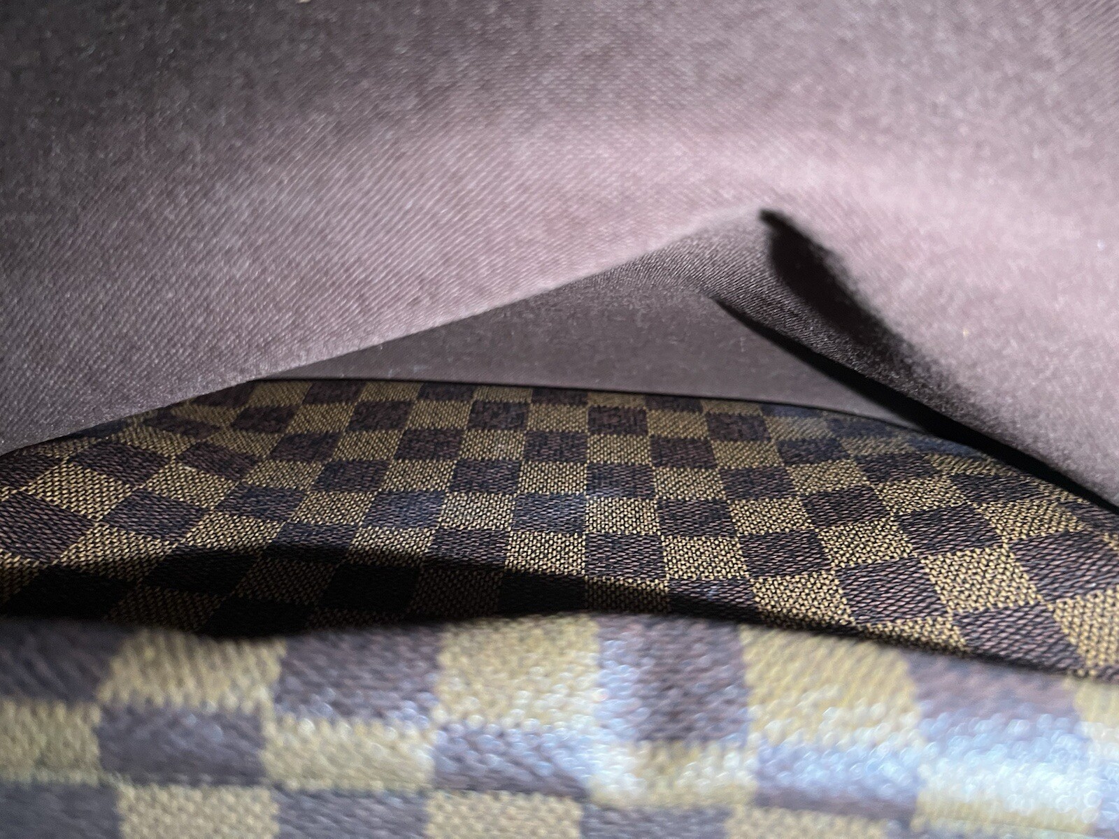 Louis Vuitton LV Canvas Monogram DAMIER NAVIGLIO Messenger bag – VERY GOOD