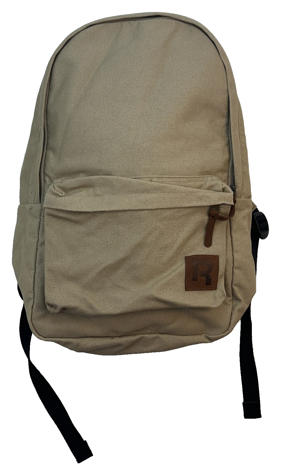 Reebok Classic Canvas Unisex Backpack Rucksack 19.5″ x 12″ x 5″ Beige New