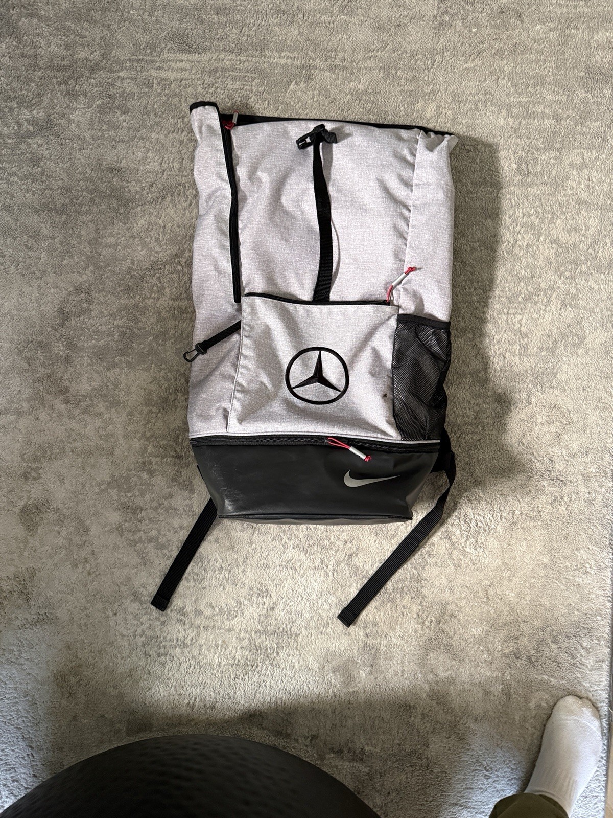 Nike Mercedes-Benz Limited Edition Sports BackpackEmbroidered Logo