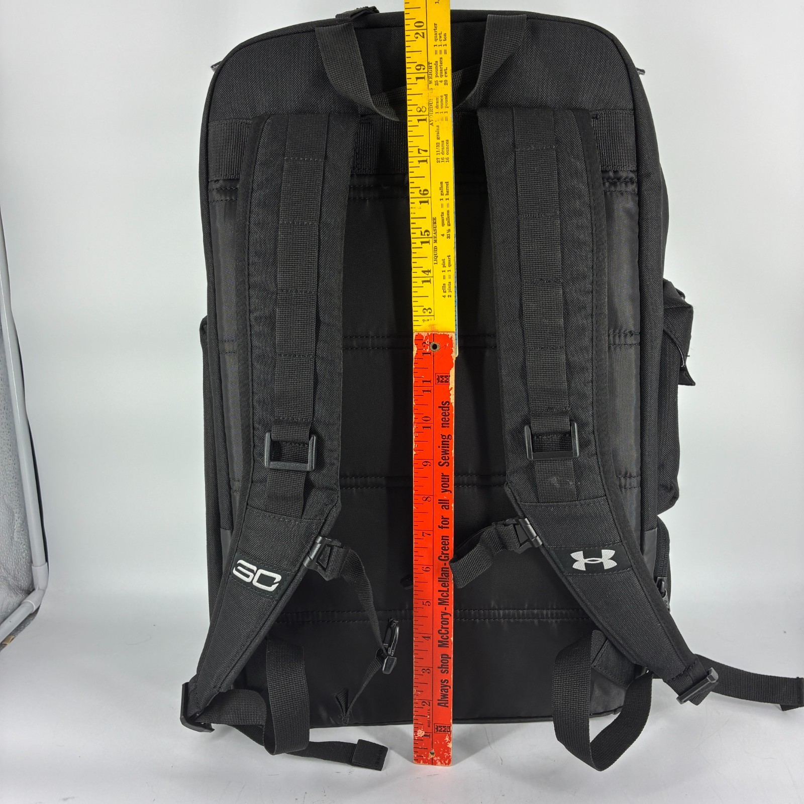 Under Armour Steph Curry Backpack SC30 OSFA Large Adult Storm Bag Black Tactical