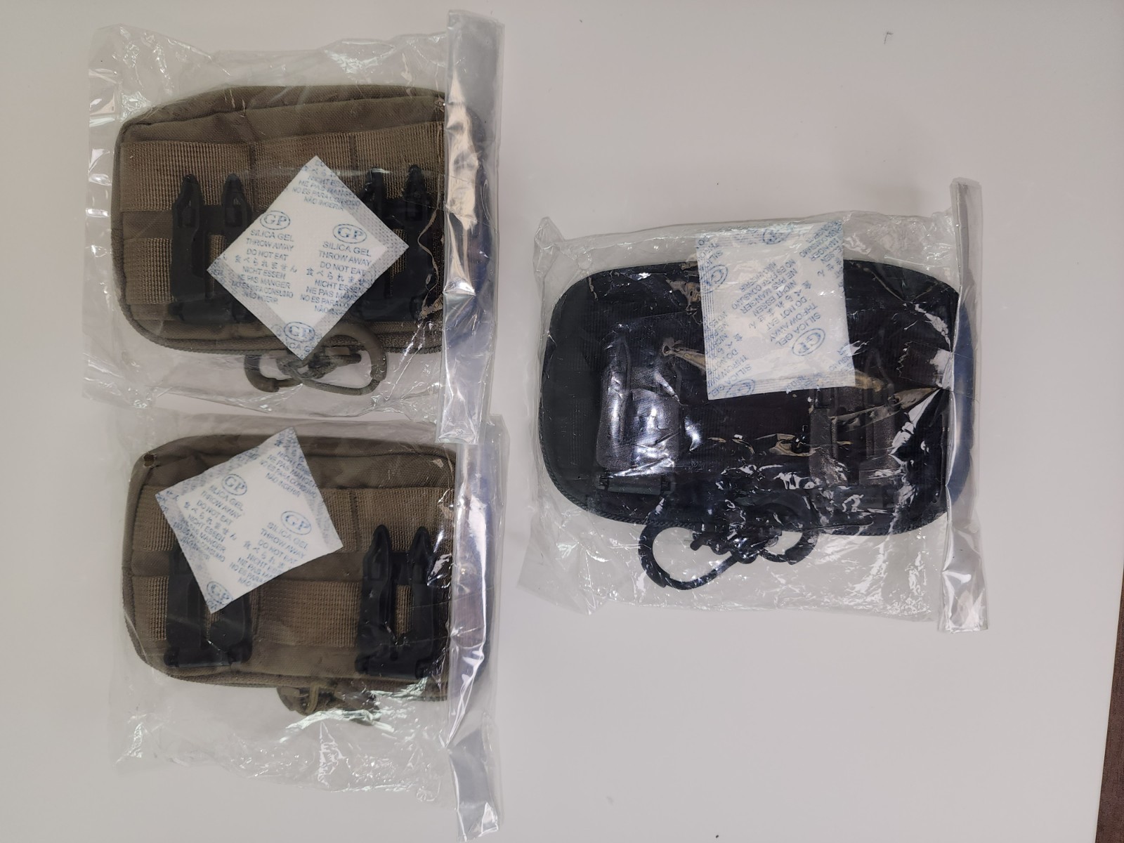 New Eberlestock Hunting Hiking Small Airwave Pouches (Lot of 3)