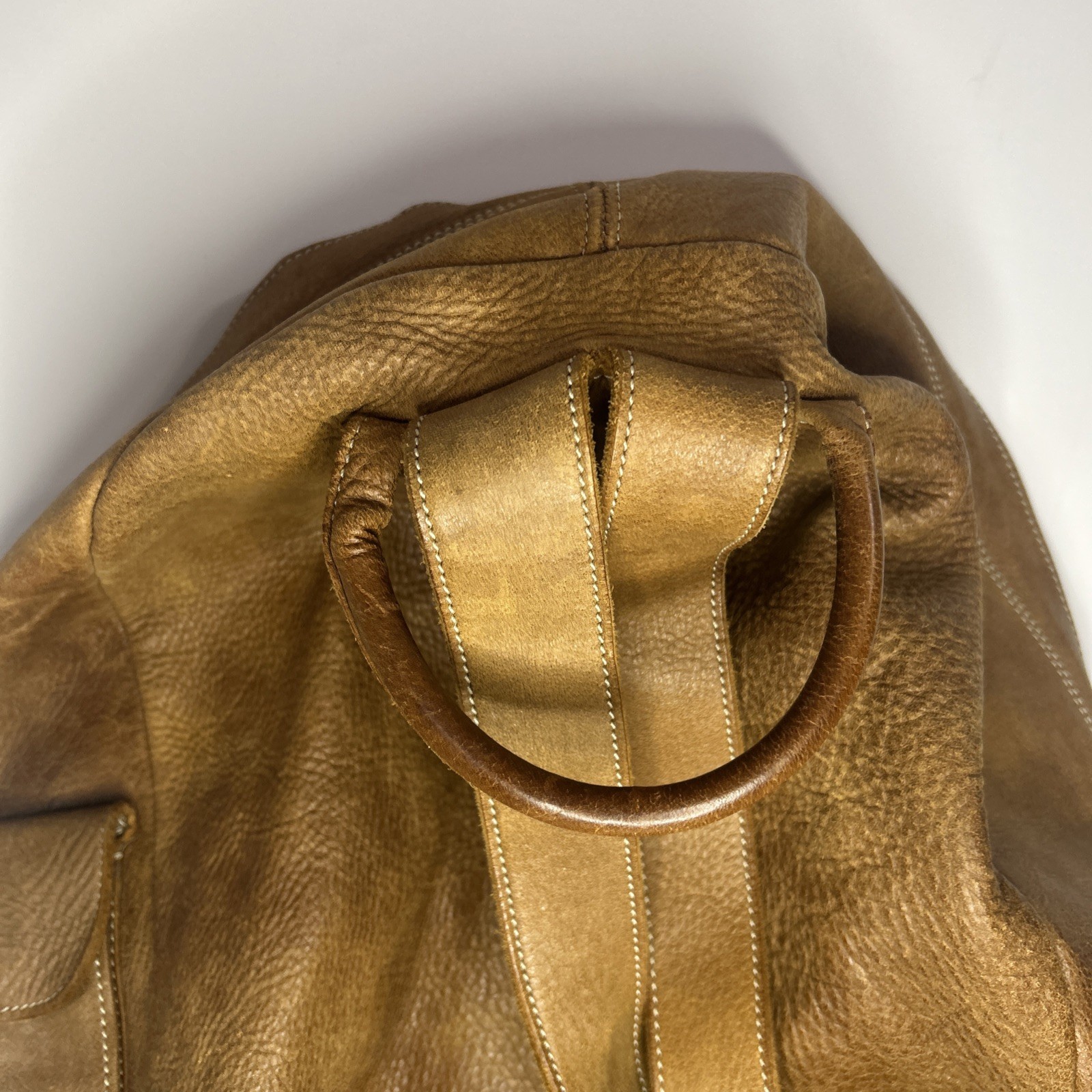 Genuine Roots Canada Leather Backpack READ