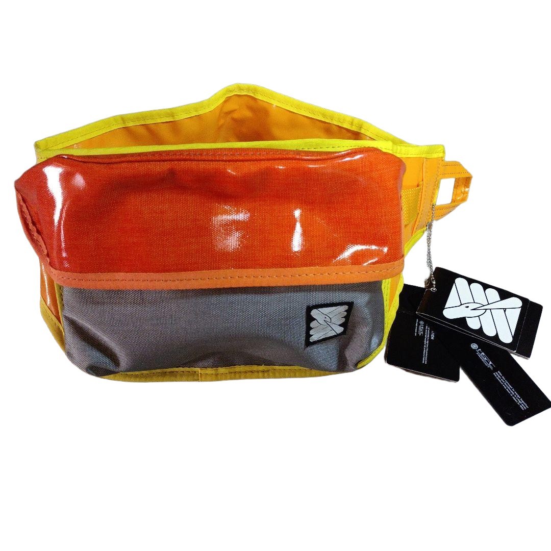 Masterpiece Snake Bag Waist Pouch Unused 9×6.7×3.5 inch Tagged Made in Japan