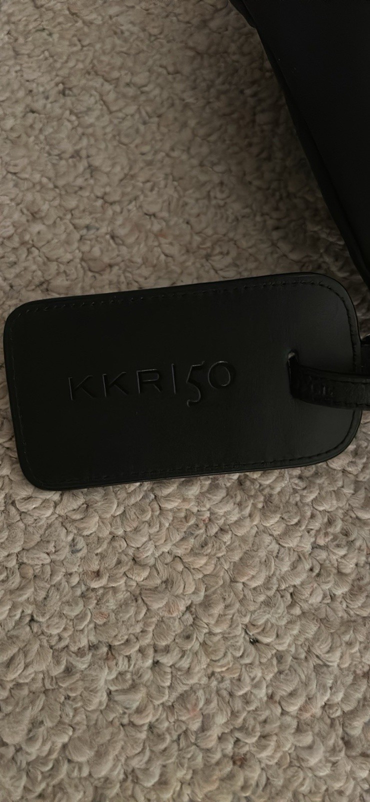 KKR Leather Duffel Bag