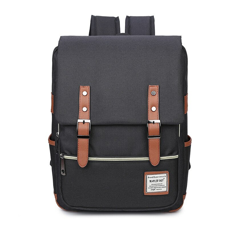 Mode Vintage sac à dos pour ordinateur portable femmes sacs d’école hommes