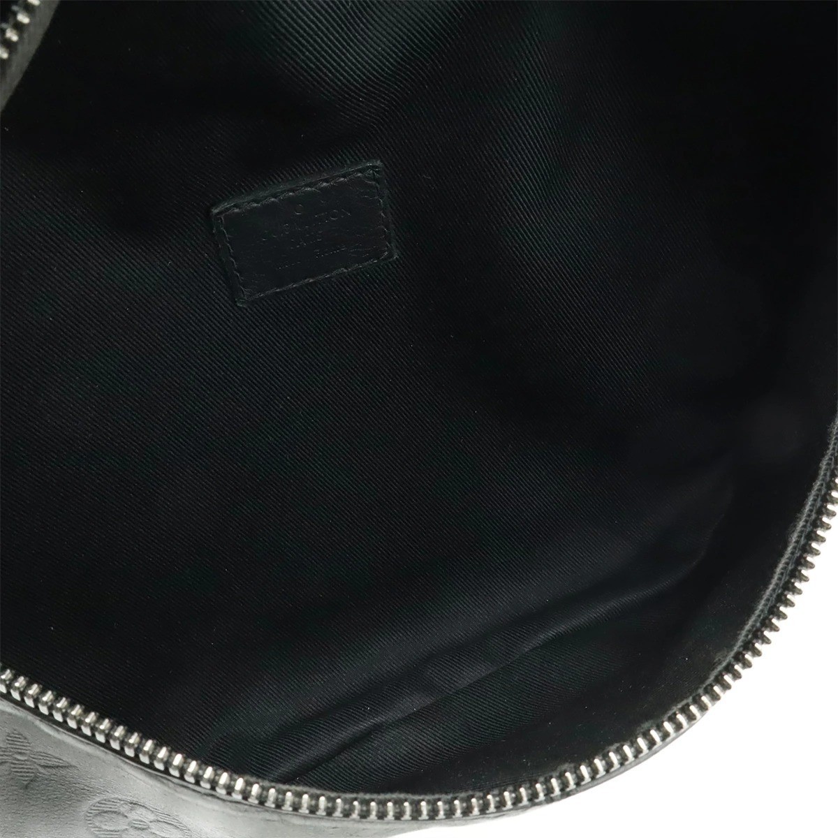Authentic Louis Vuitton Rush Bum Bag Waist Monogram Shadow Black RFID M46036