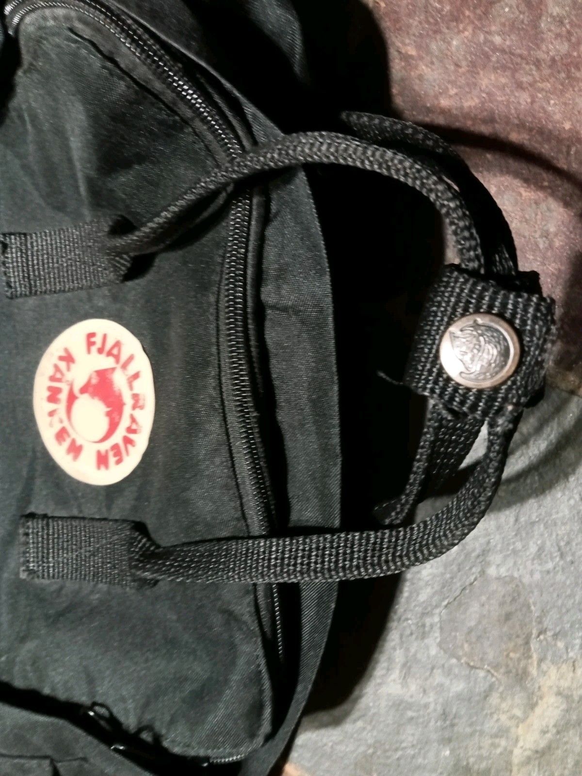 Fjallraven Kanken Classic Black Backpack #23510-Ka’nken Unisex School Book Bag