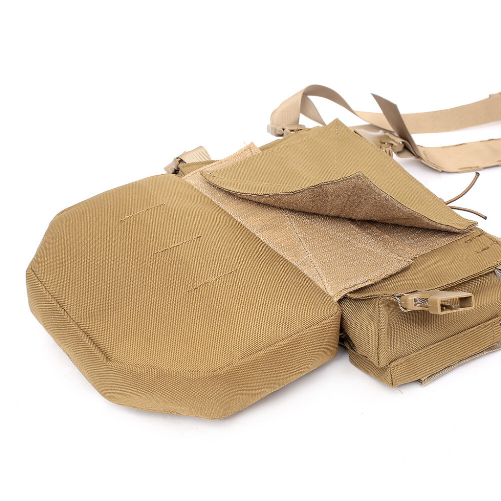 Tactical Vest Carrier Dump Drop Pouch Waist Bag EDC Combat Hunting Pouch Pack