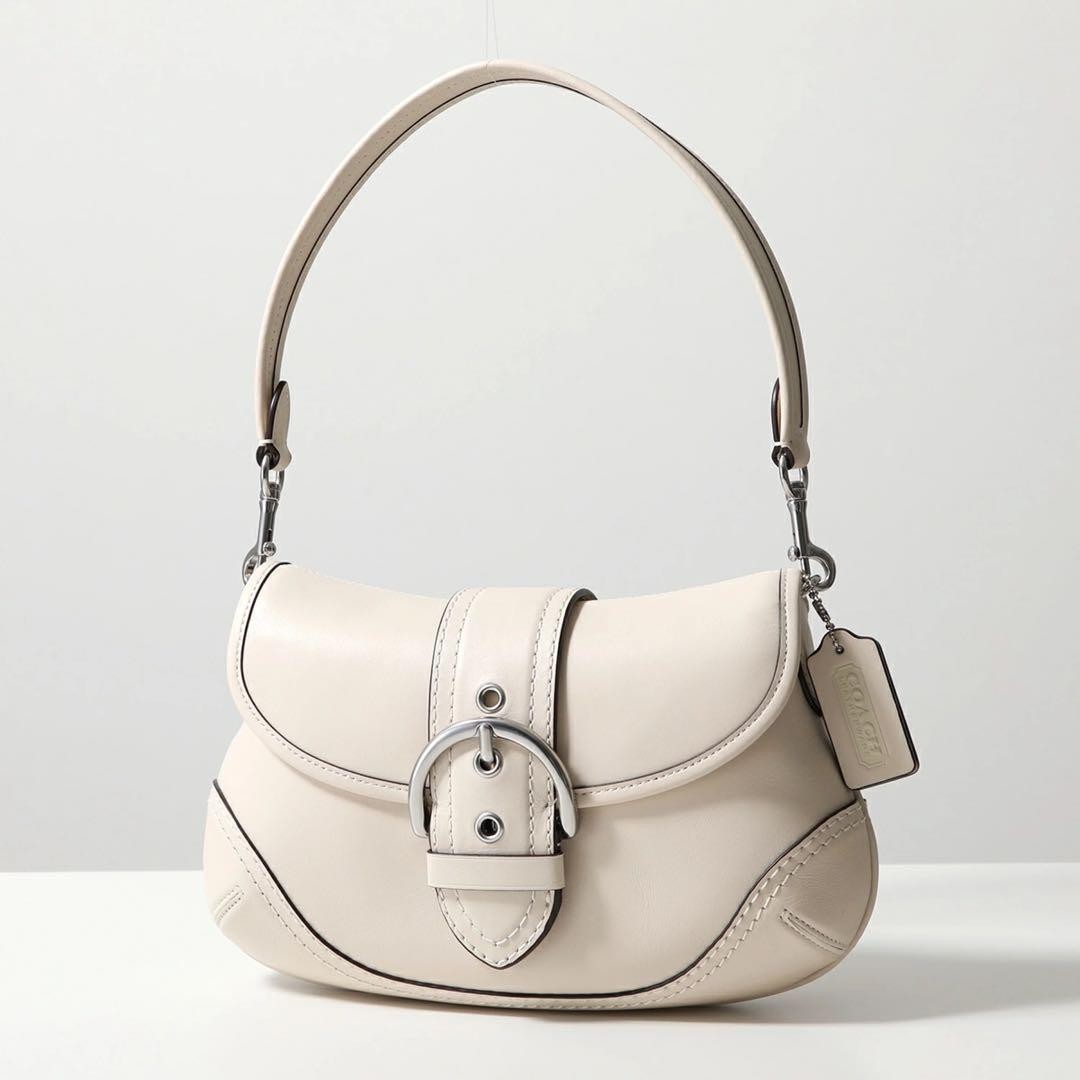 COACH Soho bag in regenerative leather CR699 White Outlet New Shoulder