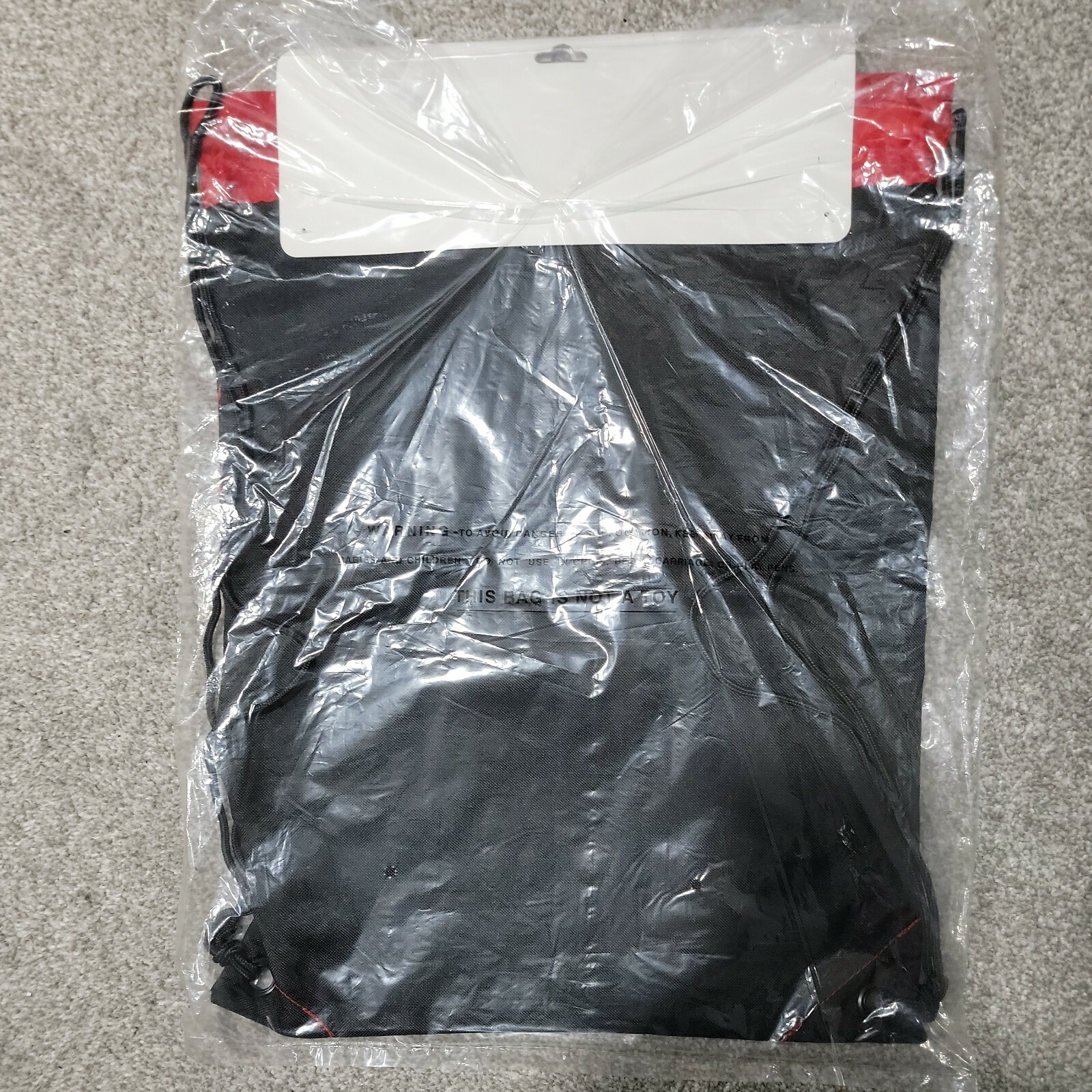 ecko unltd. Sharpie Collection Cinch Sack Black/Red 18 In. X 13 In.