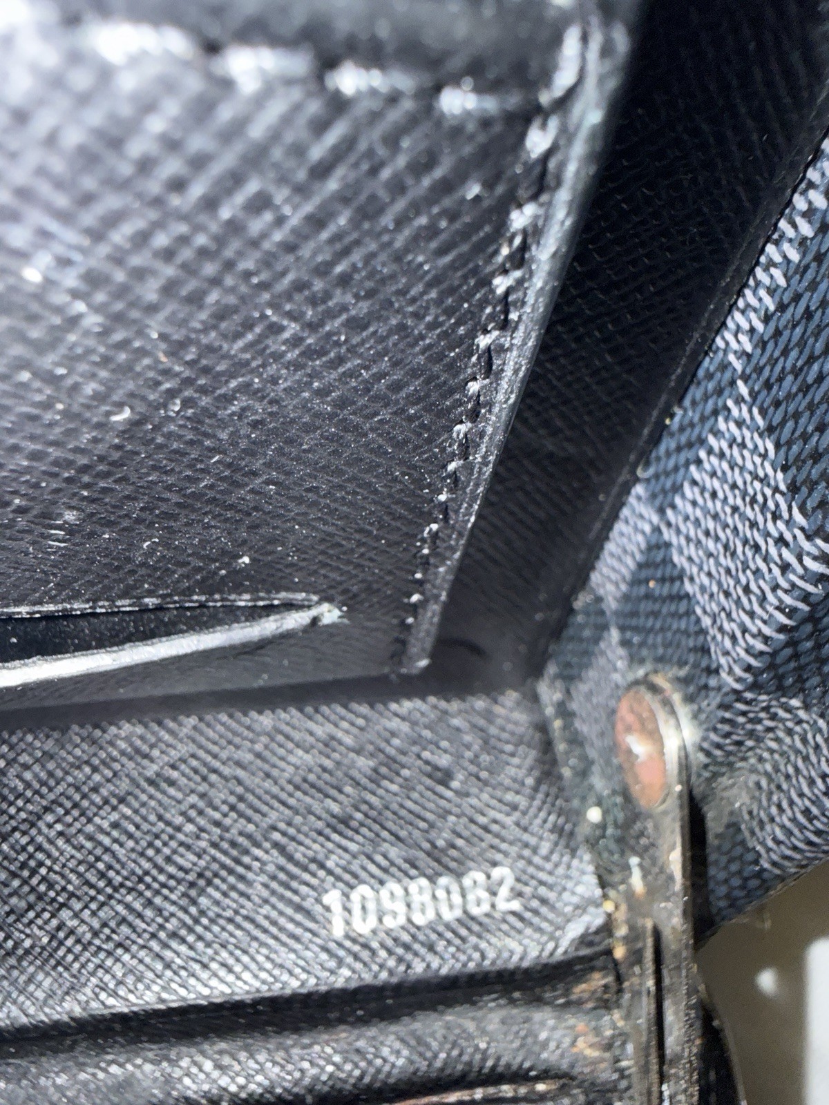 Louis Vuitton PRESIDENT Damier Graphite BRIEFCASE BUSINESS BAG, NO KEY PRESENT