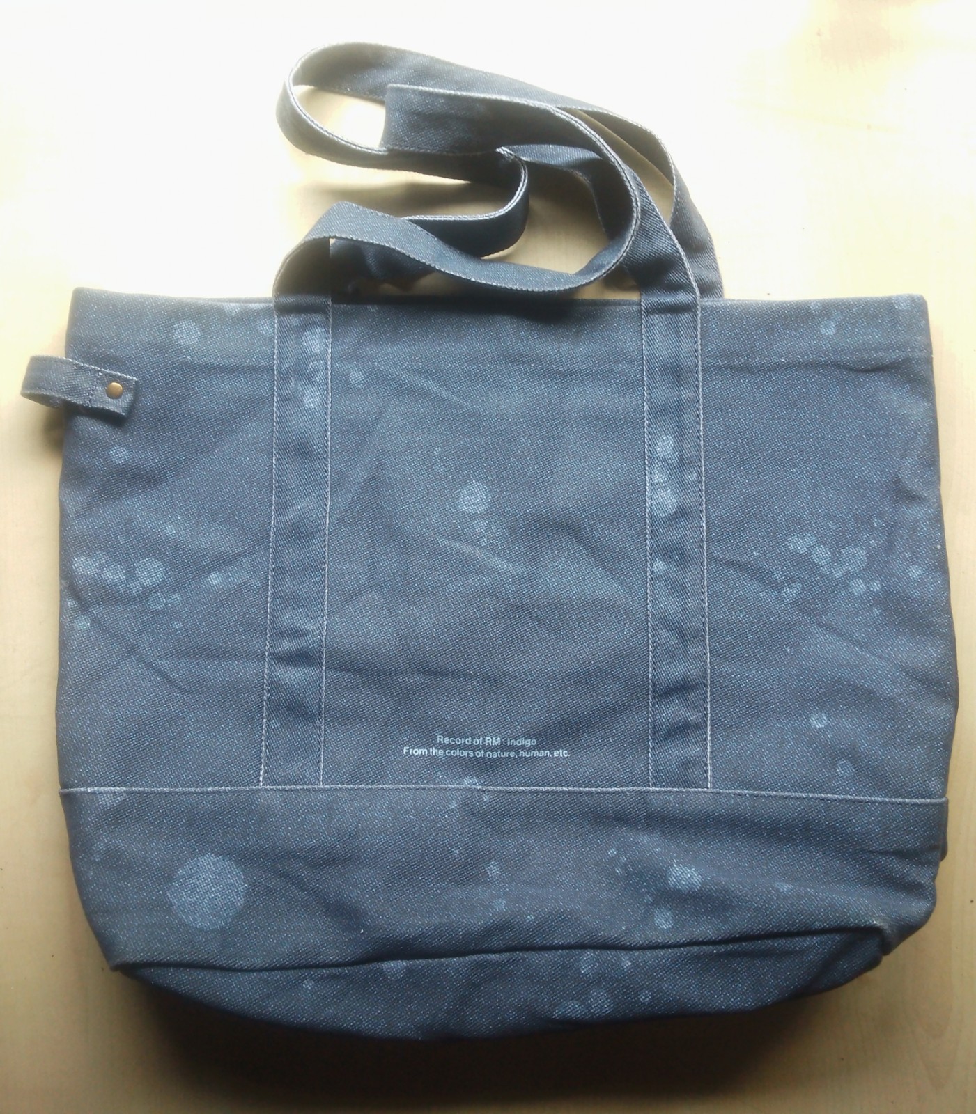 BTS Rm indigo denim tote bag kpop bighit hybe RARE