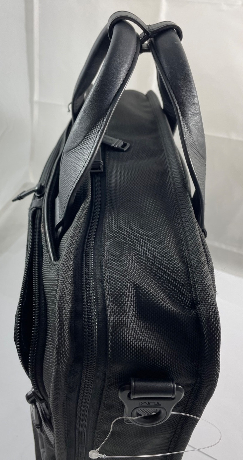 Tumi Alpha 3 Slim Three Way Backpack Briefcase Laptop Bag Nylon 2603182D3 $550