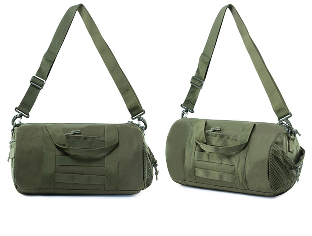 Mens Tactical Military Duffle Bag Molle Shoulder Pouch Storage Sports Handbag US