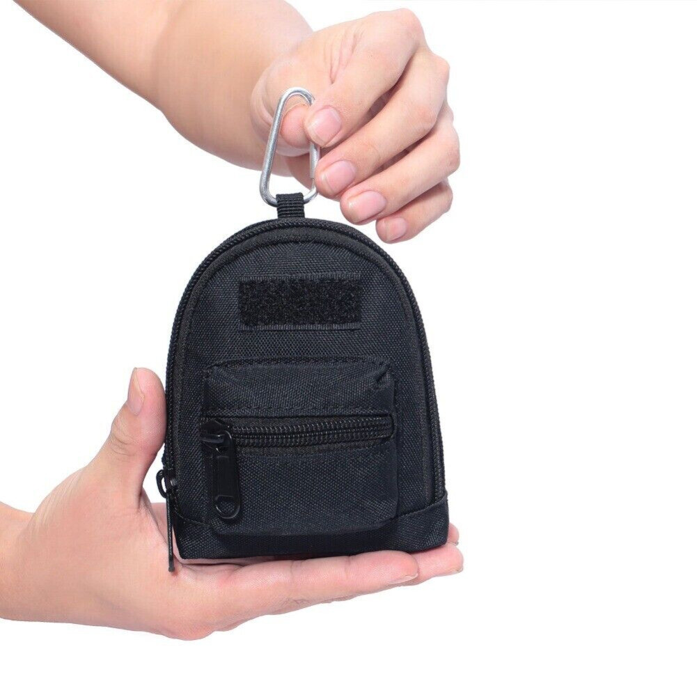 Utility EDC Tactical Mini Molle Pouch Belt Waist Pack Key Wallet Accessories Bag