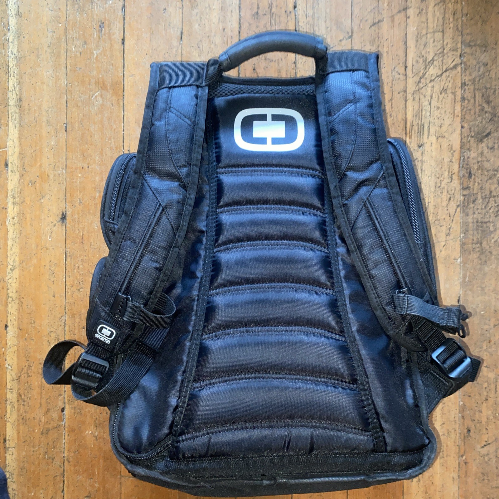 OGIO Backpack Cat Branded Techspace Black Laptop Metro Street
