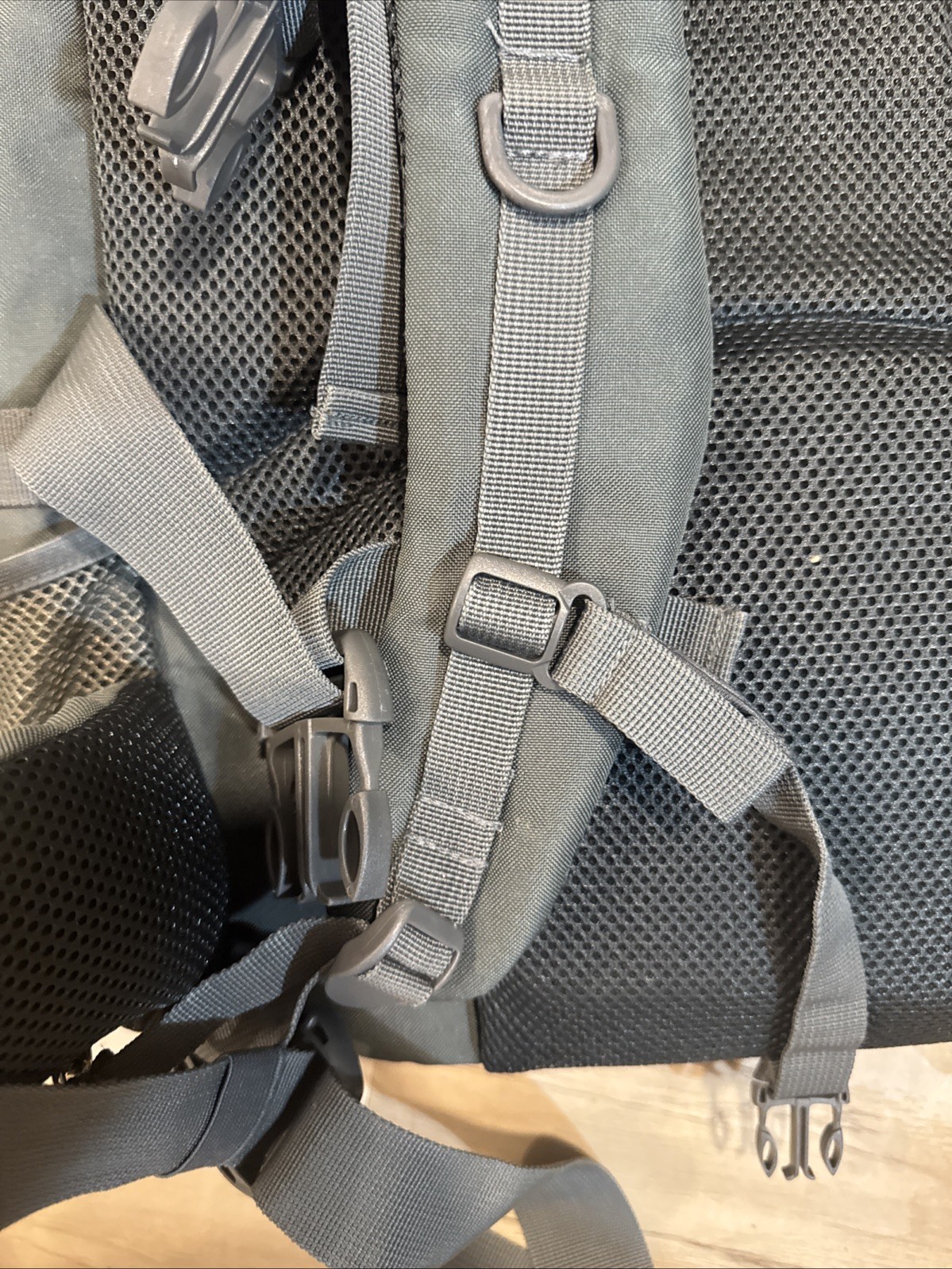 Cabin Max Equator Travel Backpack 44L Flight Approved Carry On Grey Orange