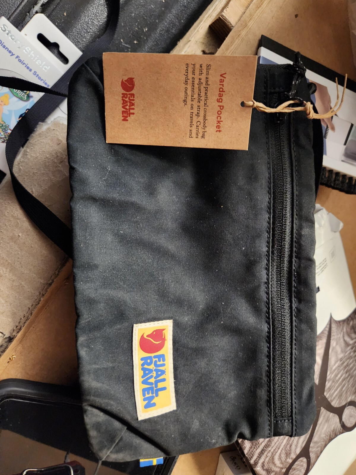 Fjallraven Unisex Vardag 1.5L Pocket – Black