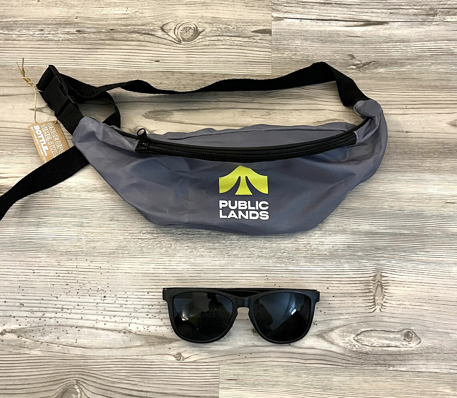 New Public Lands Fanny Waist Pack & Sunglasses Recycled