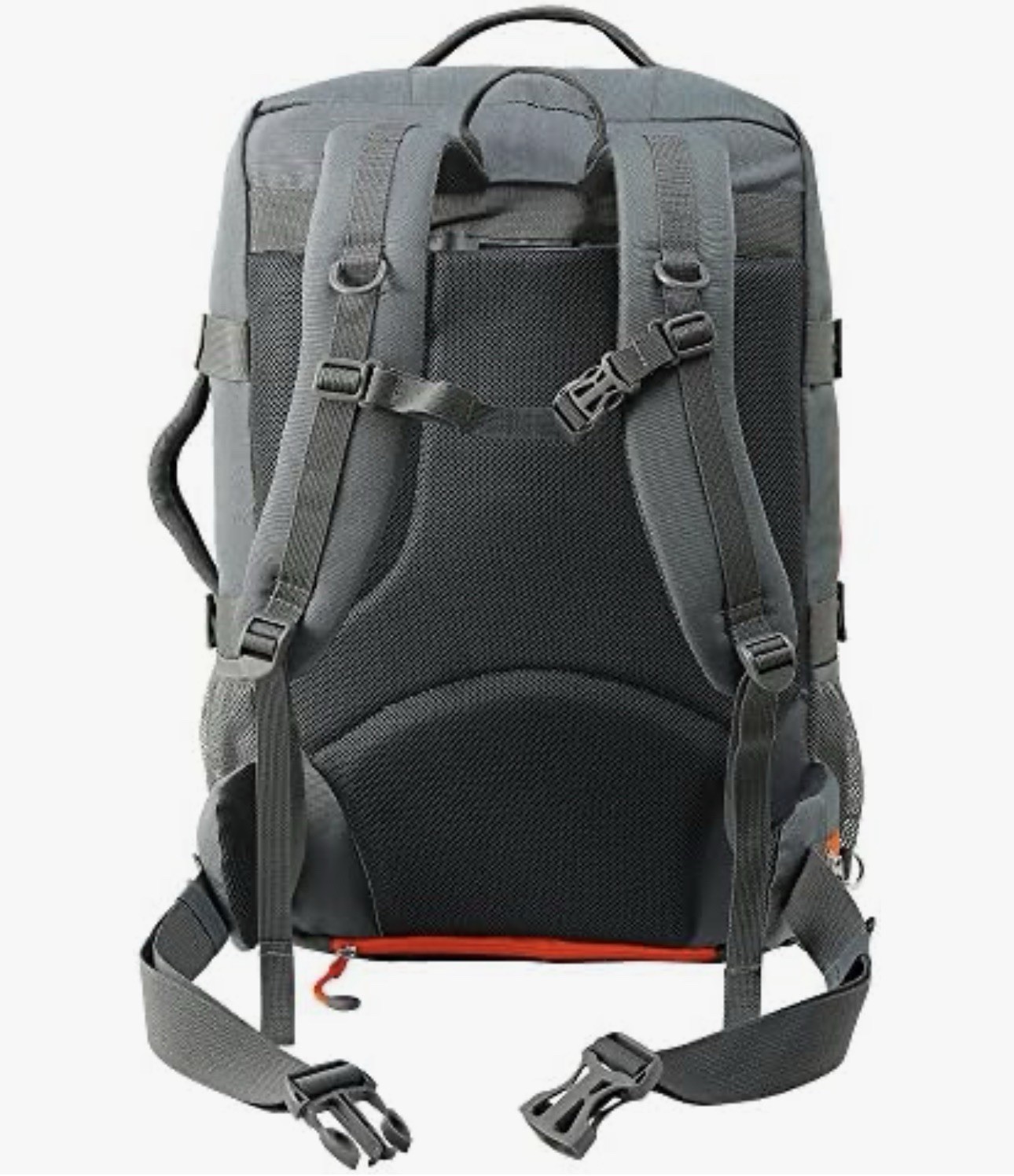 Cabin Max Equator Travel Backpack 44L Flight Approved Carry On Grey Orange