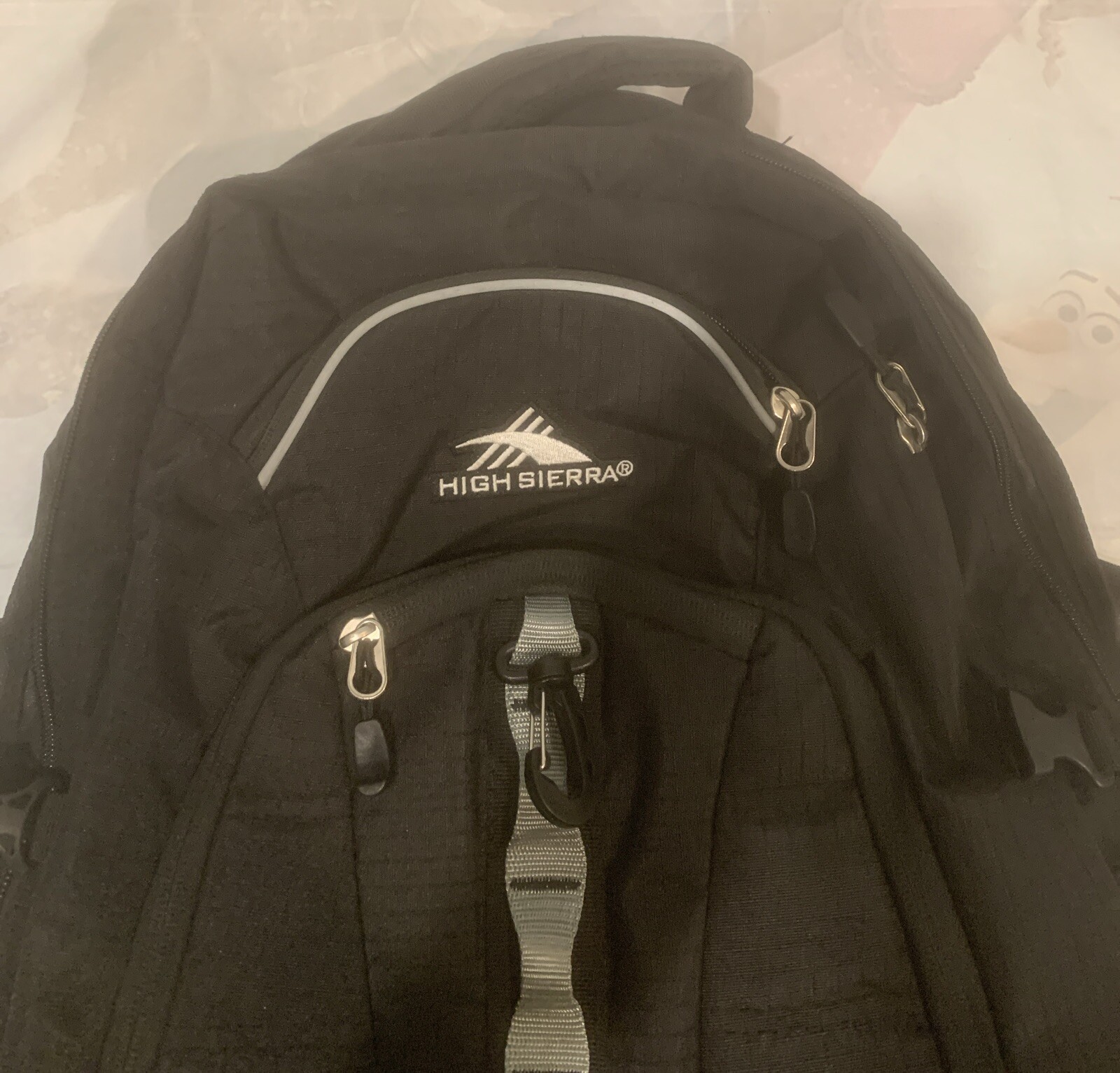 High Sierra Access 2.0 Laptop Backpack, Black,grey One Size Fits All Perf Condo