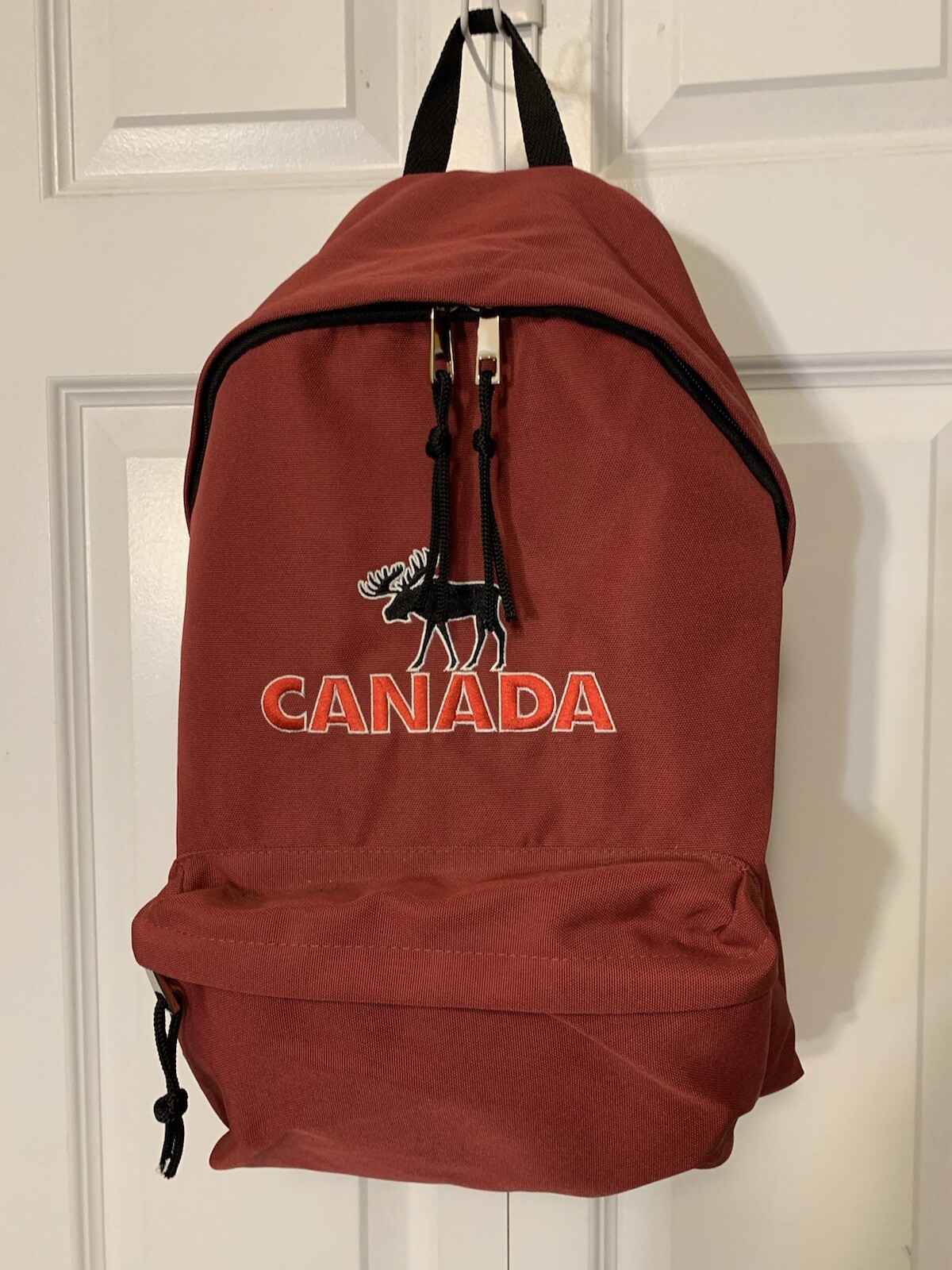 Canada Feather-Weight Red Backpack Water Resistant