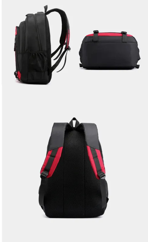 Mens Stylish Casual Backpack Large Capacity Laptop Compartment Durable