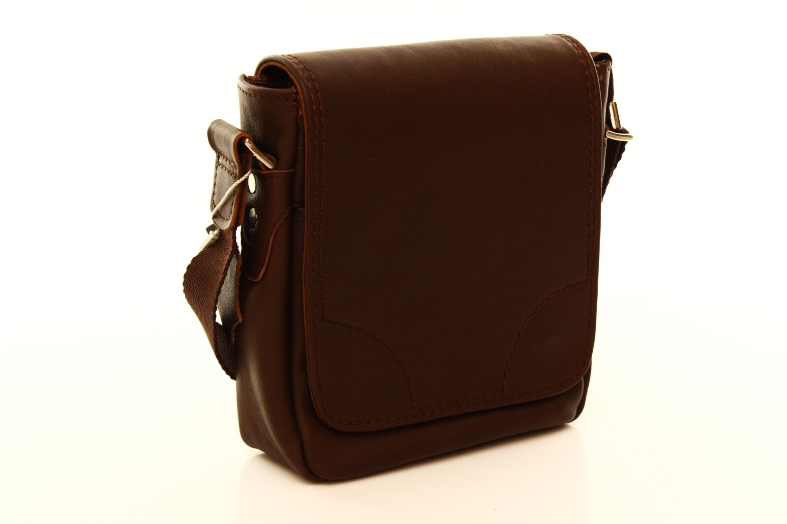 Crossbody Bag for Men – Quality Genuine Cowhide Leather Shoulder Purse Satchel D