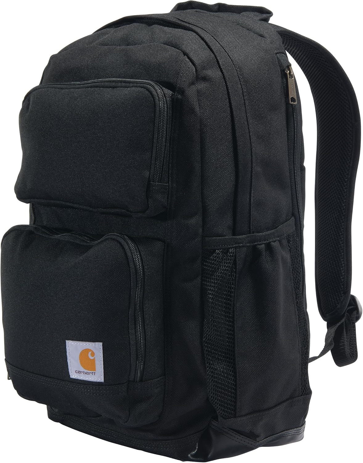 Durable 28L Backpack with Laptop Sleeve & Abrasion Resistant Base – Black