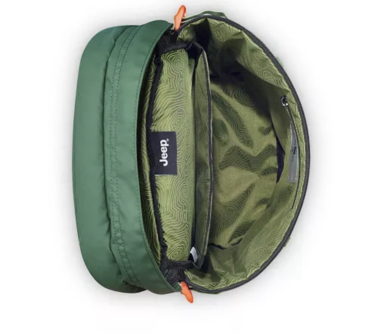 NWT Jeep Cylindrical Green Backpack Men’s