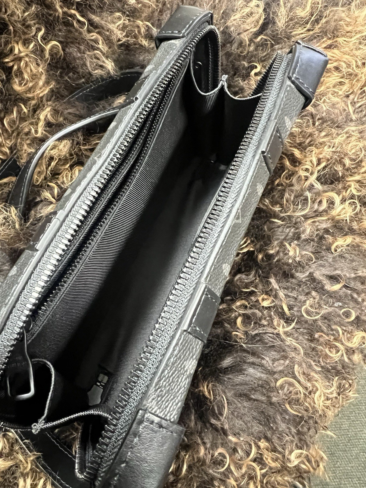 Authentic Louis Vuitton Mini Soft Trunk – Monogram Eclipse matte black hardware