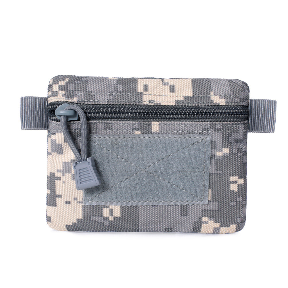 Tactical EDC Pouch Wallet Mini Waist Pack Purses Bag Outdoor Card Holder Pocket
