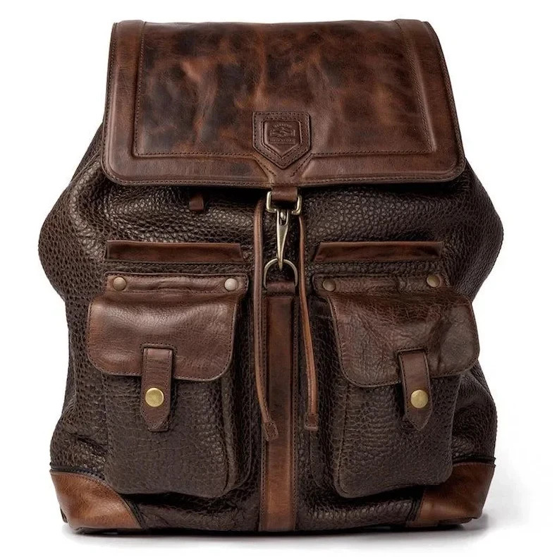 Mission Mercantile Theodore Leather Backpack – NEW