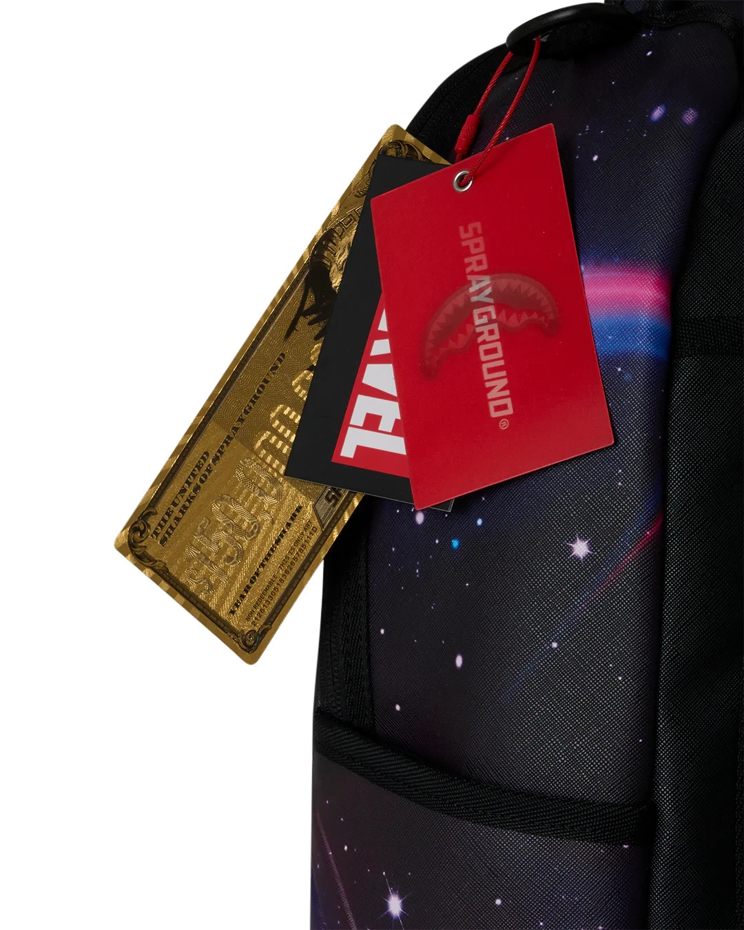 Sprayground MARVEL Silver Surfers Backpack🔥New Black Bookbag Kids School Bag